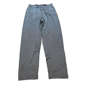 Nike Sweatpants Mens‎ Medium Heather Gray Therma-Fit Lounge Fleece Lined Joggers